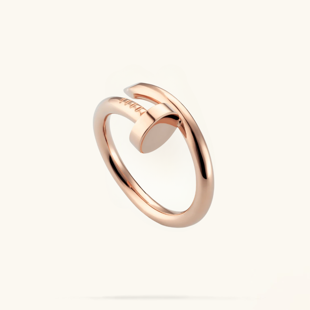 AXIS NAIL RING ROSE GOLD