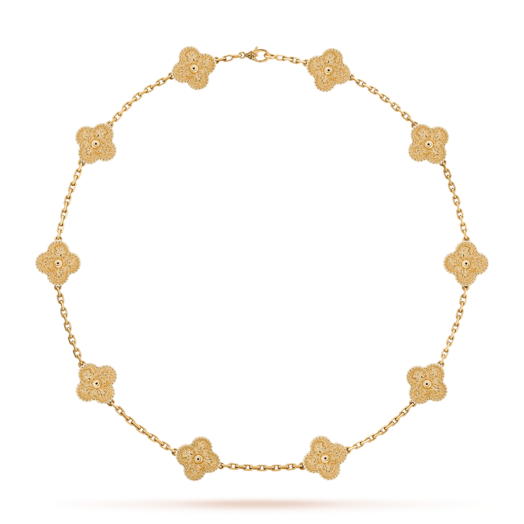 STELLA GOLDEN LACE NECKLACE
