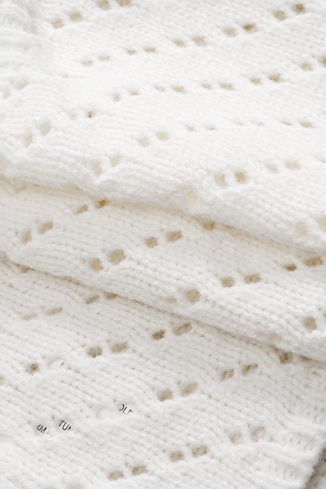 ESTRELLA | CROCHET HALTER TOP IVORY