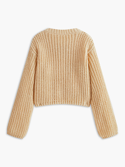 MELIA | HONEYCOMB POCKET CARDIGAN