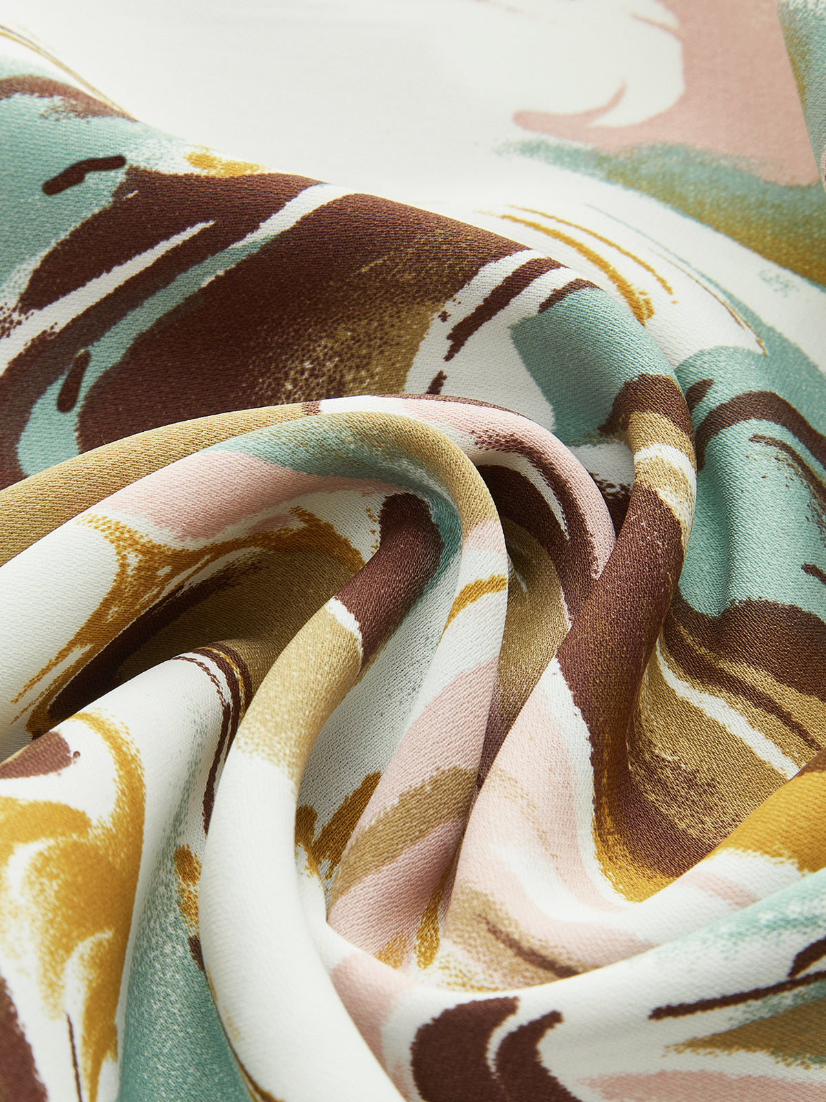 CAPRI | MARBLE PRINT WIDE LEG PANTS