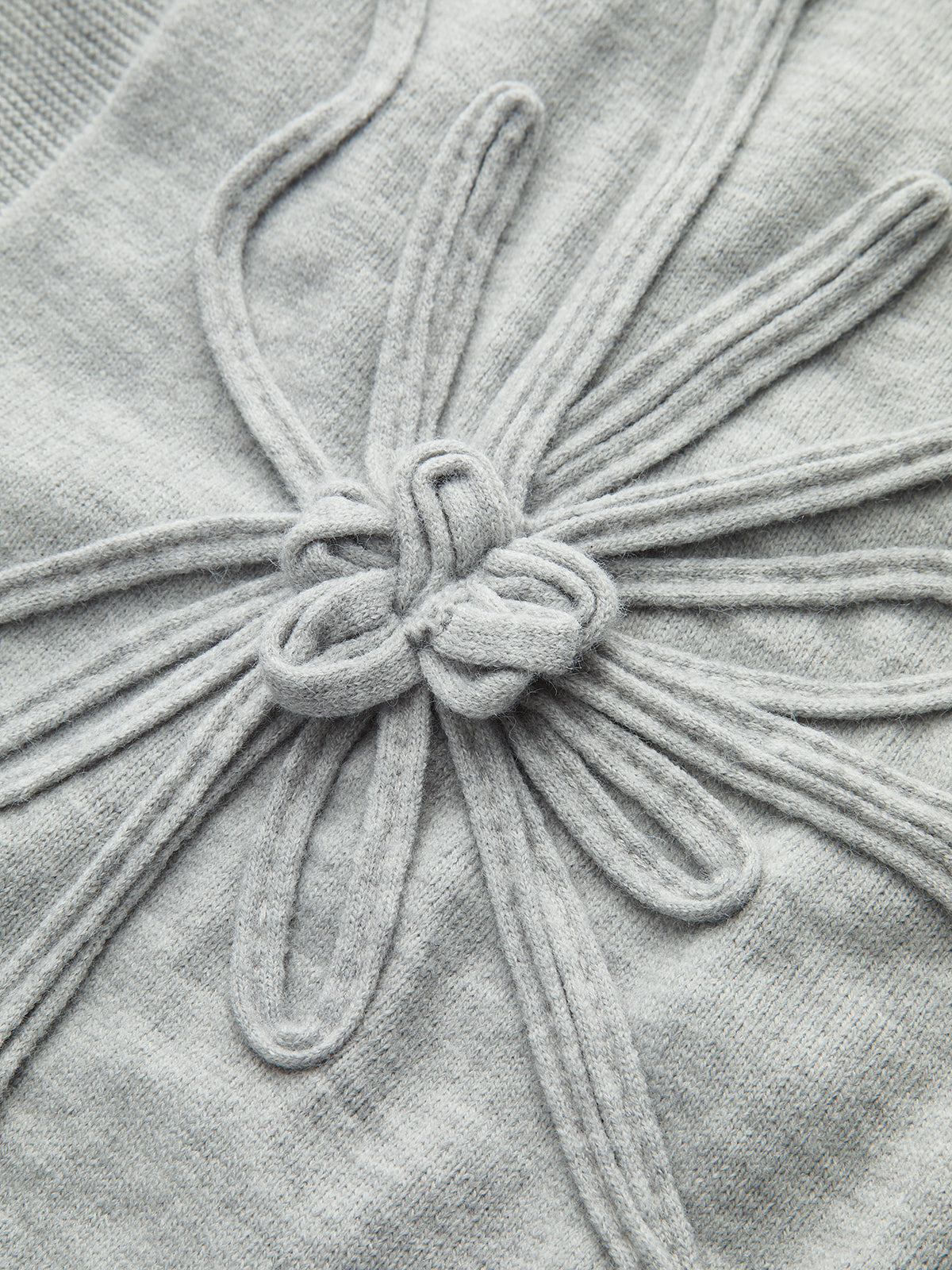 LUZIANA | SCULPTED FLOWER KNIT TOP