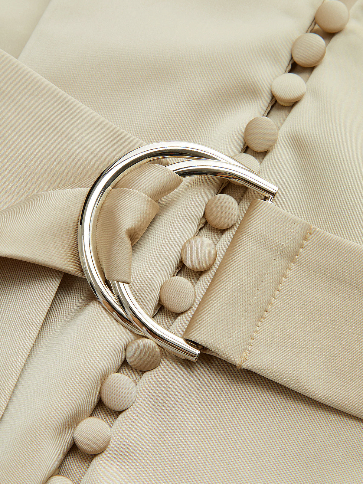 CAPRI | BELTED SATIN JACKET