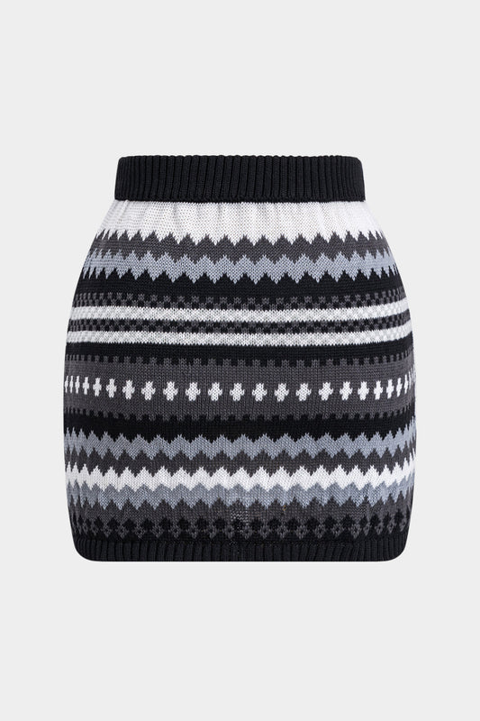 NORDICA | KNIT MINI SKIRT