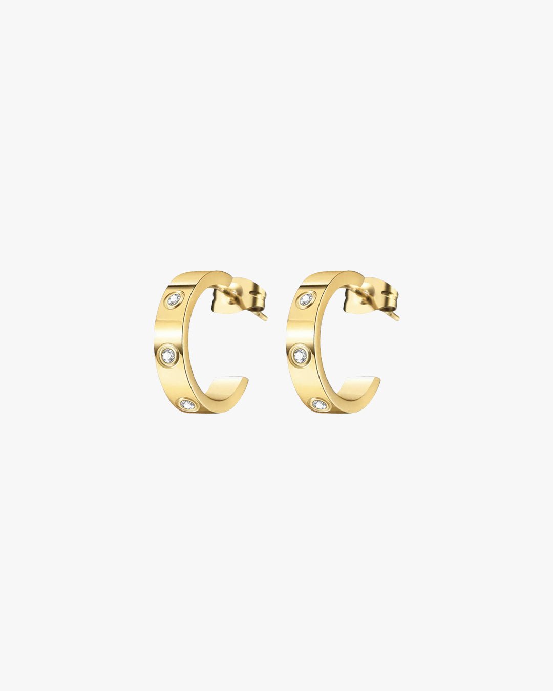 VINCULUM LUXE HOOP EARRINGS
