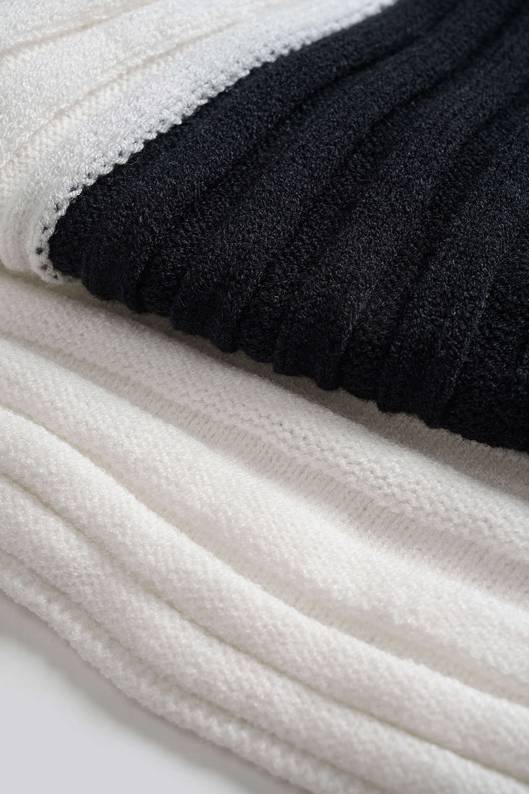 ARLETTE | ASYMMETRIC MONOCHROME MINI DRESS BLACK