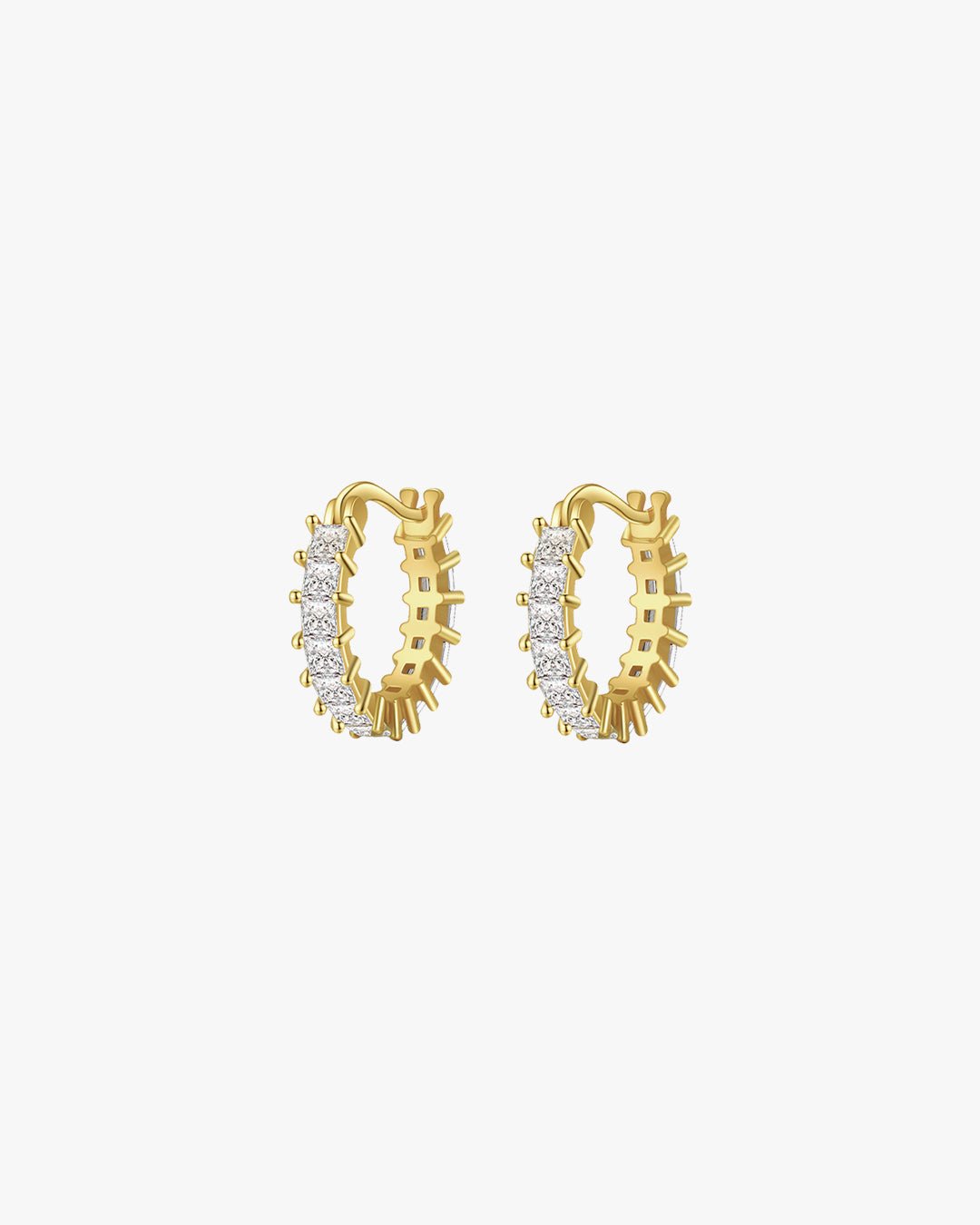 VINCULUM ETERNITY HOOP EARRINGS