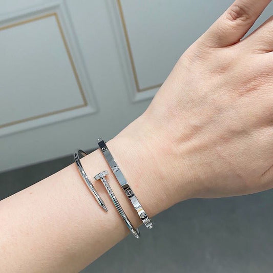 AXIS SILVER BRACELET