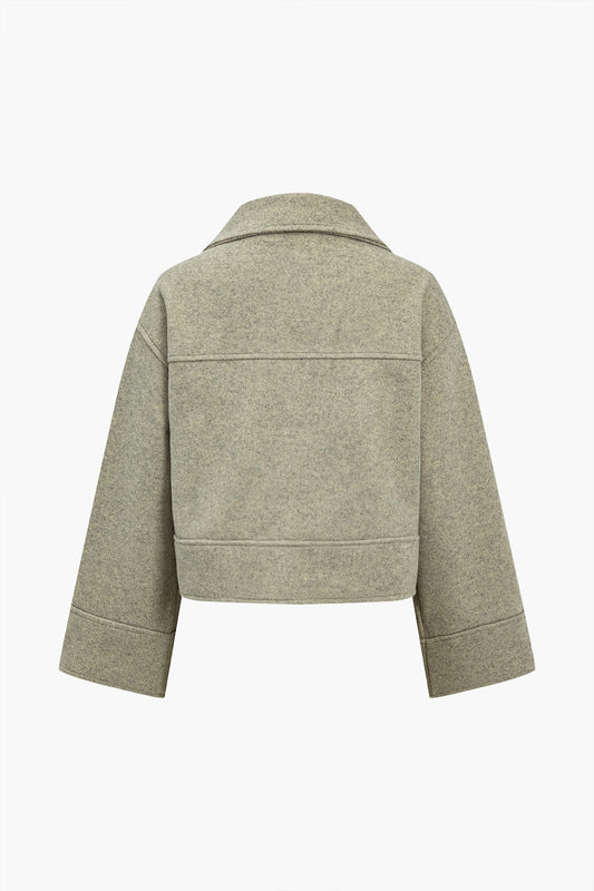 MAELLE | CROPPED WOOL JACKET