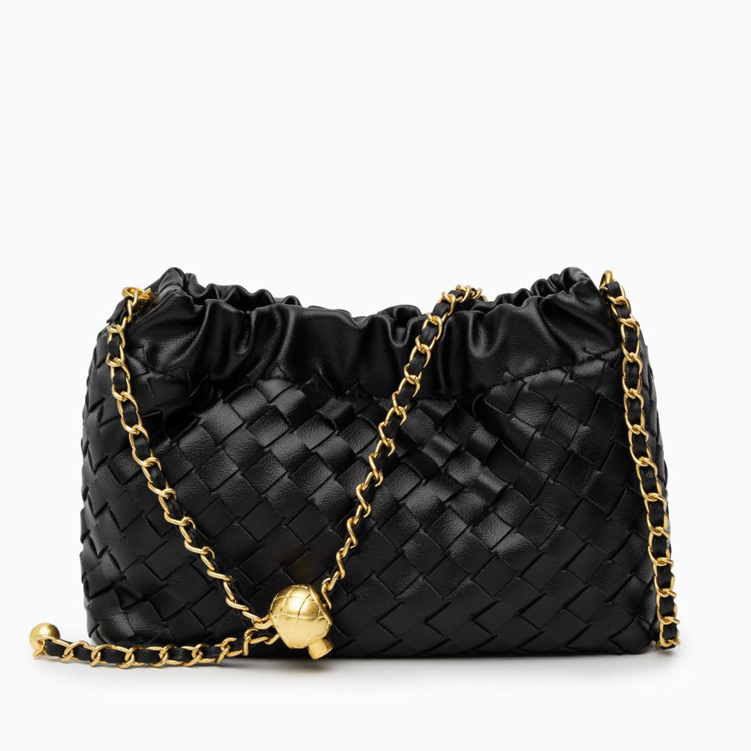 FIONA SHOULDER BAG BLACK