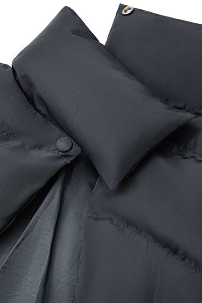 KORIN | CROPPED PUFFER JACKET WHITE