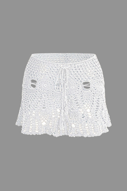 ISLA | CROCHET TWO PIECE SET WHITE