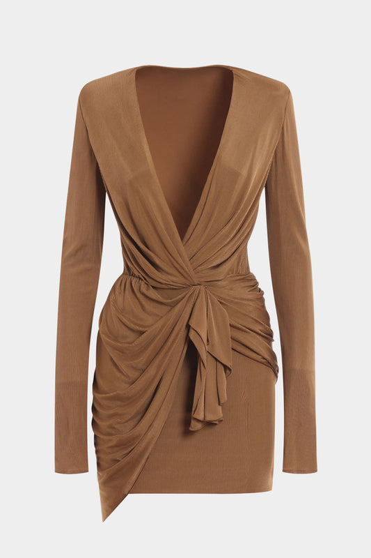 CALISTA | DRAPED MINI DRESS
