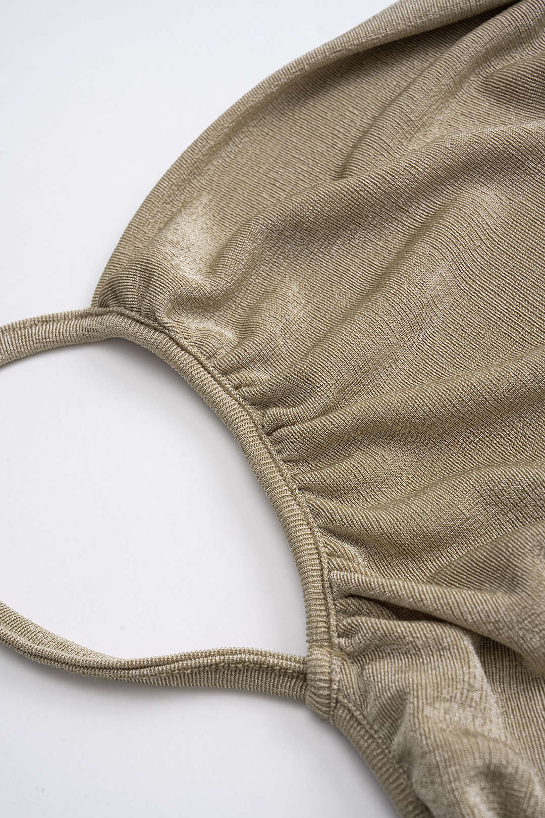 KRISS | DRAPED VELVET MIDI DRESS