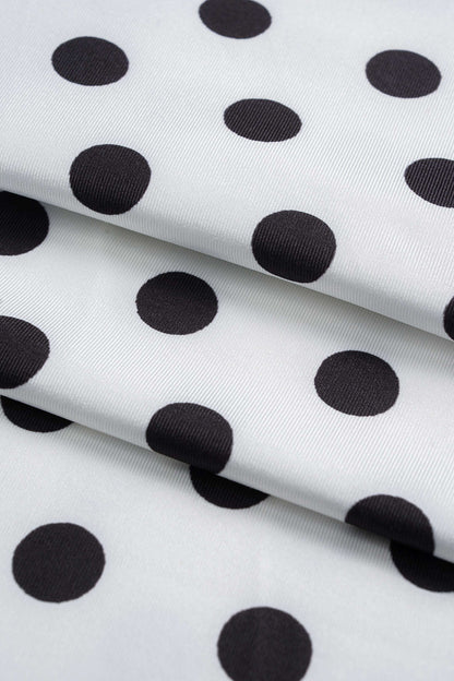 DALIA | POLKA DOT HALTER MAXI DRESS