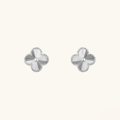 STELLA SILVER STUD EARRINGS