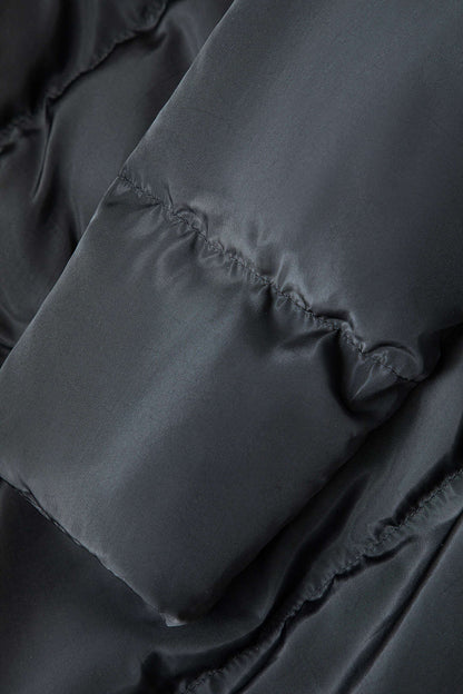 KORIN | CROPPED PUFFER JACKET WHITE