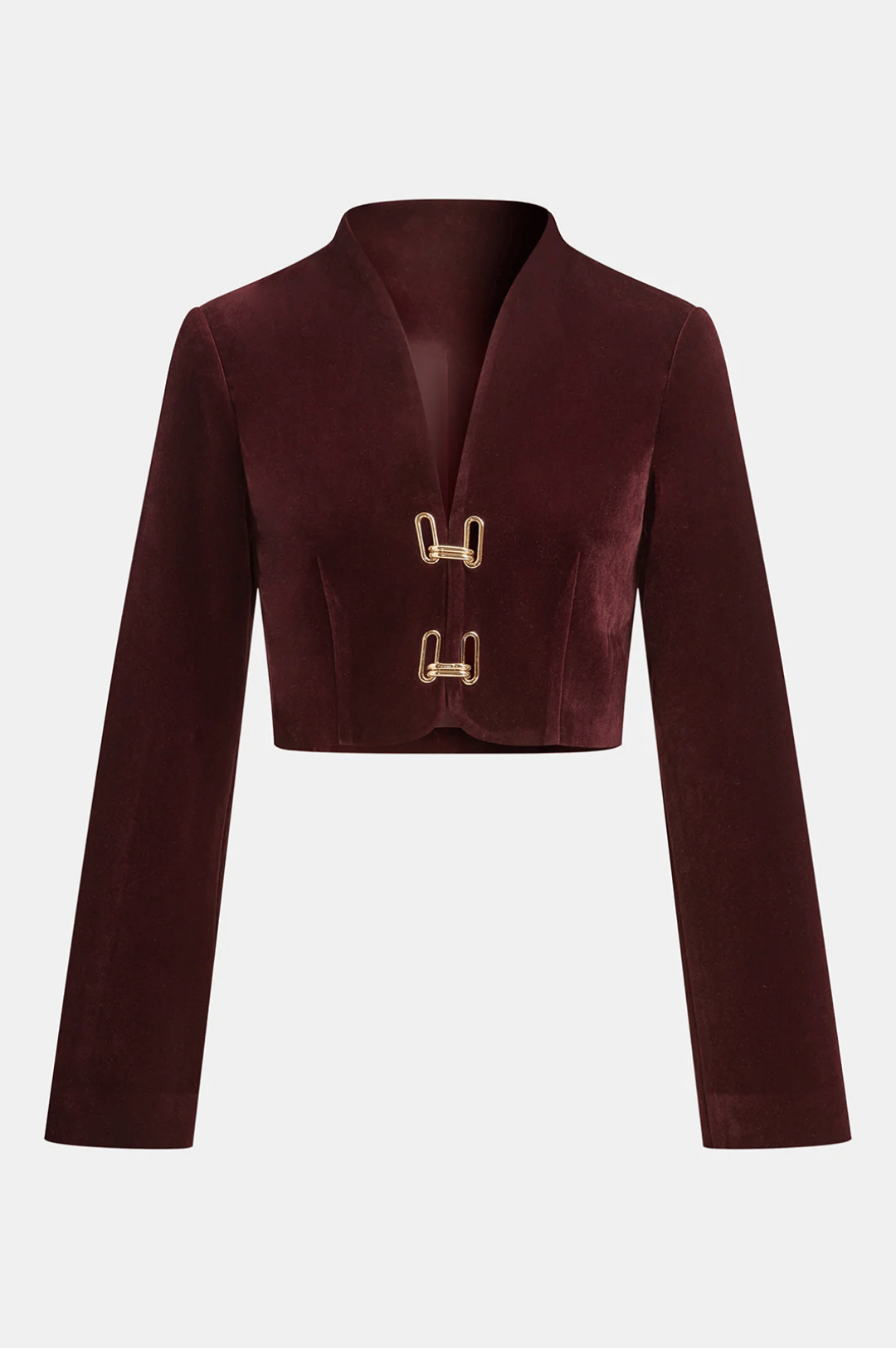 MARQUIS | VELVET CROPPED JACKET