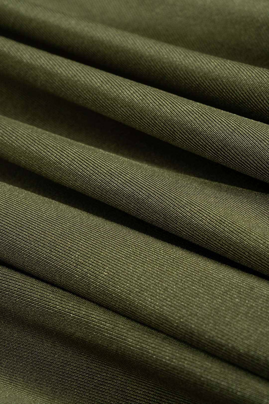 AURORA | ASYMMETRIC ELEGANCE MINI DRESS OLIVE