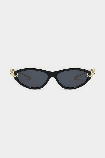 LUMIÈRE | CAT EYE SUNGLASSES BLACK ONE SIZE
