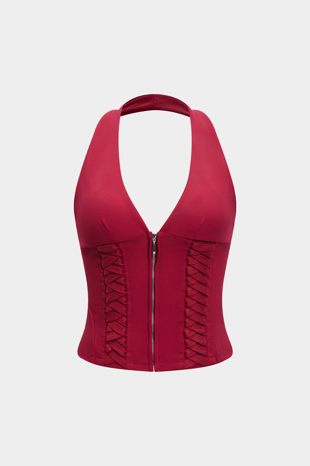 AMARÉ | CORSET TOP RED