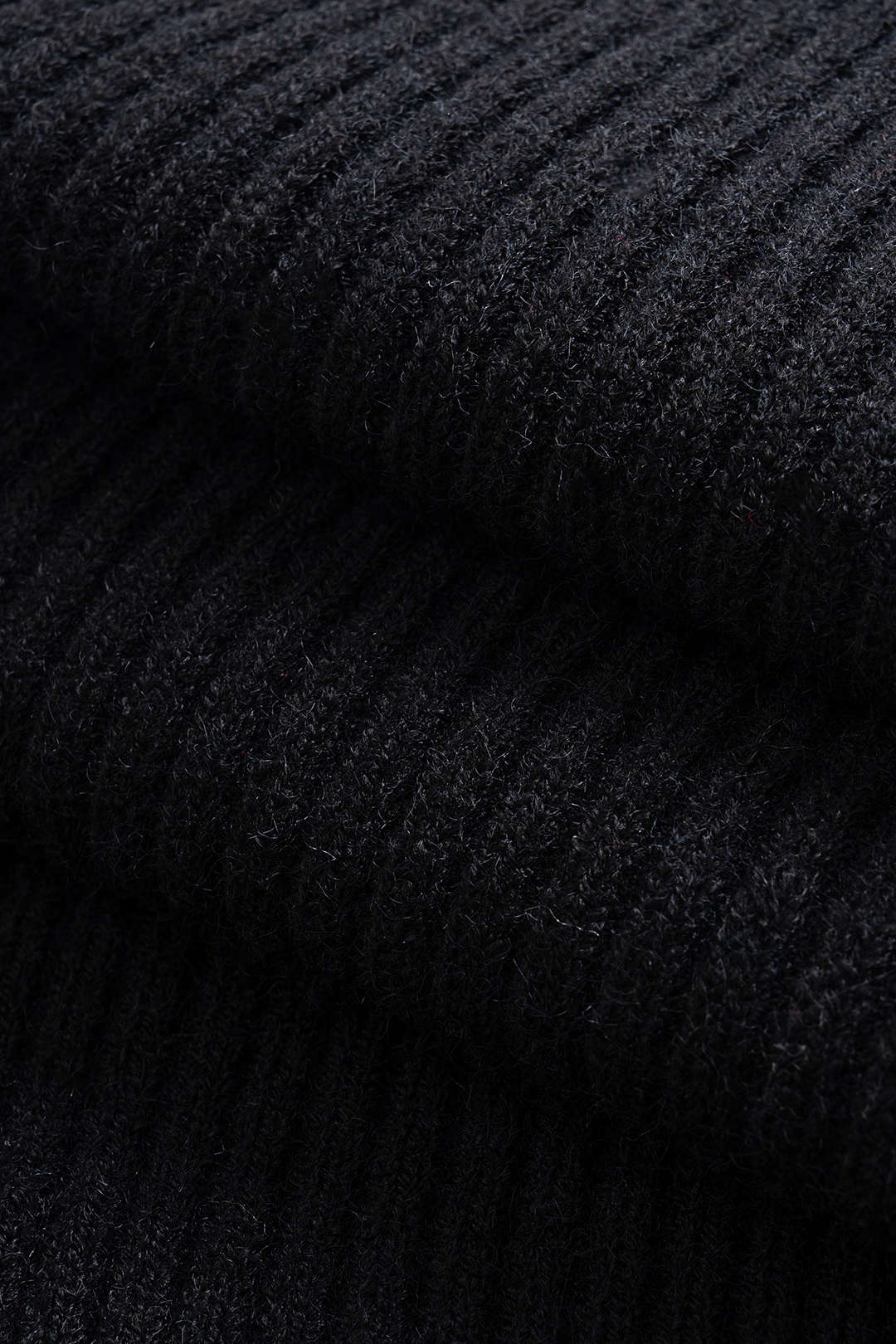 SELENE | CONTRAST TRIM KNIT MINI DRESS BLACK