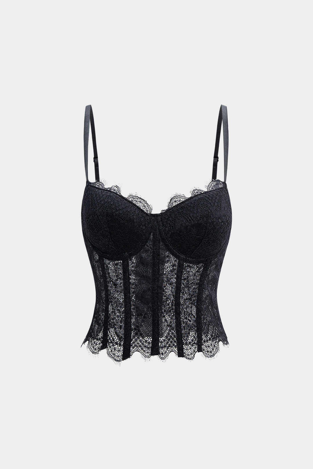 LUNARE | LACE CORSET TOP