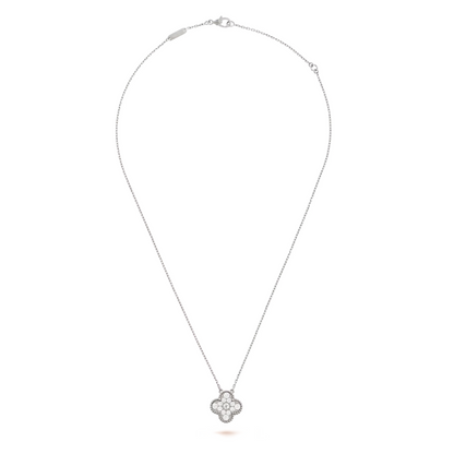 STELLA WHITE CLOVER NECKLACE