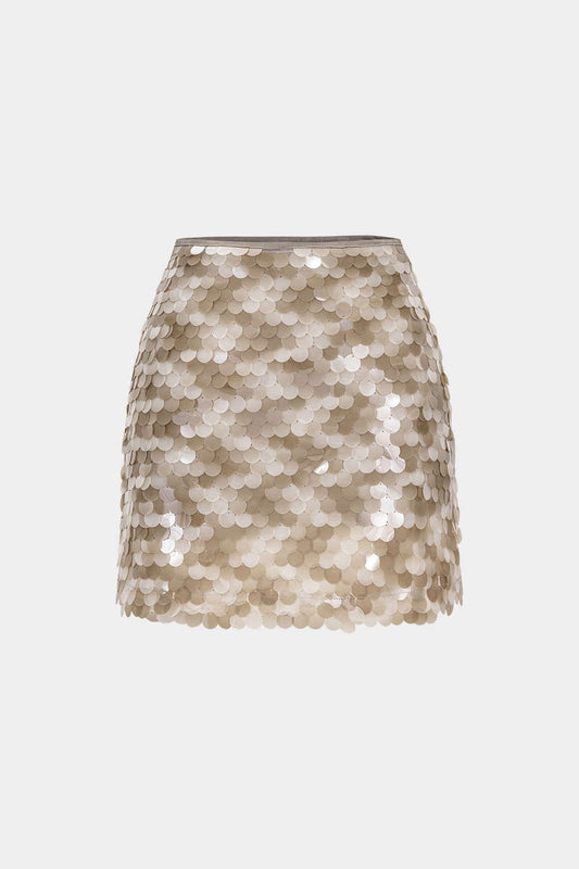 AUREA | SEQUIN MINI SKIRT