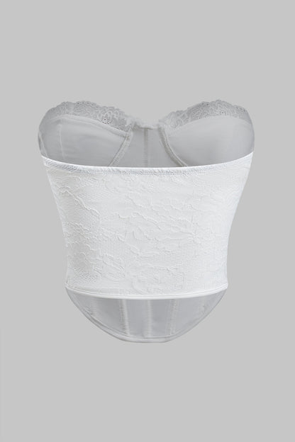ELIANE | LACE BUSTIER CORSET