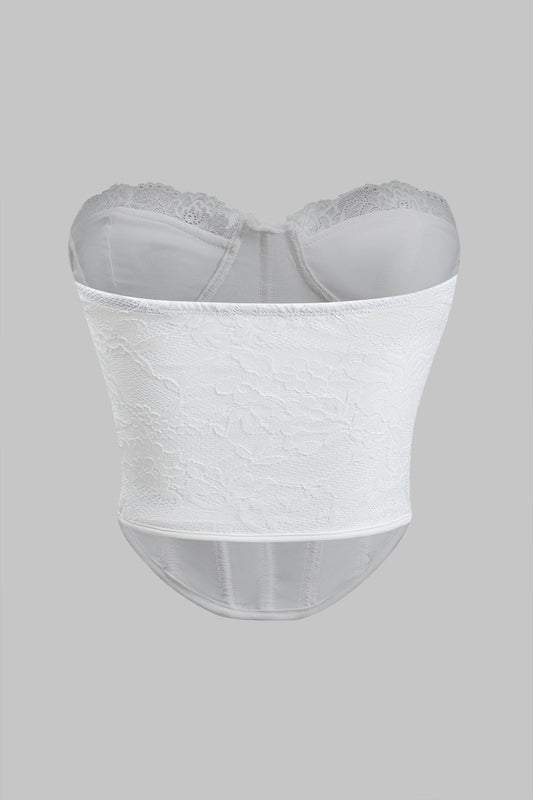 ELIANE | LACE BUSTIER CORSET
