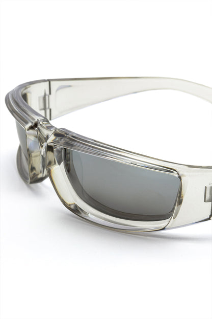 Square Frame Tinted Sunglasses SILVER ONE SIZE