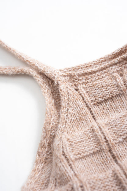 STEPHANIE | KNIT FRINGE MAXI DRESS