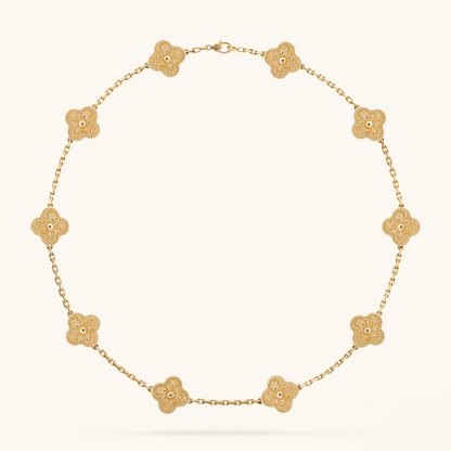 STELLA GOLDEN LACE NECKLACE