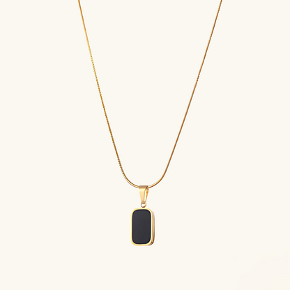 NOIR PENDANT NECKLACE