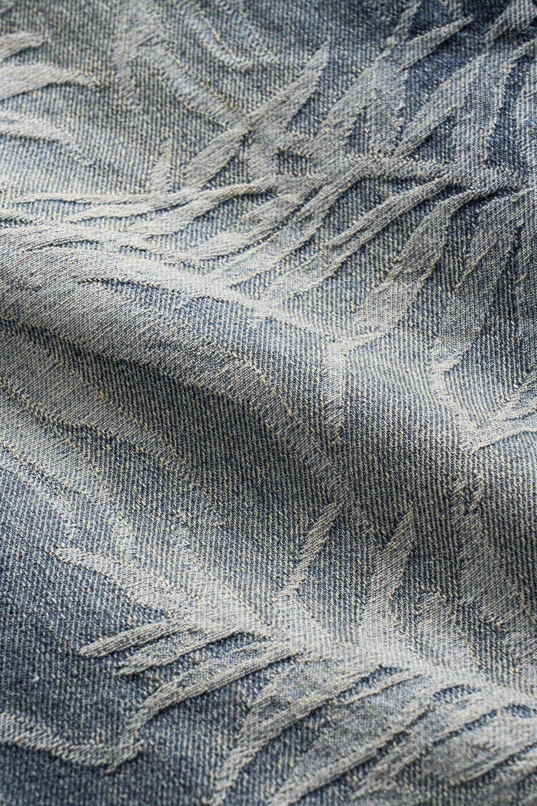 ISALIE | TROPICAL DENIM TROUSERS