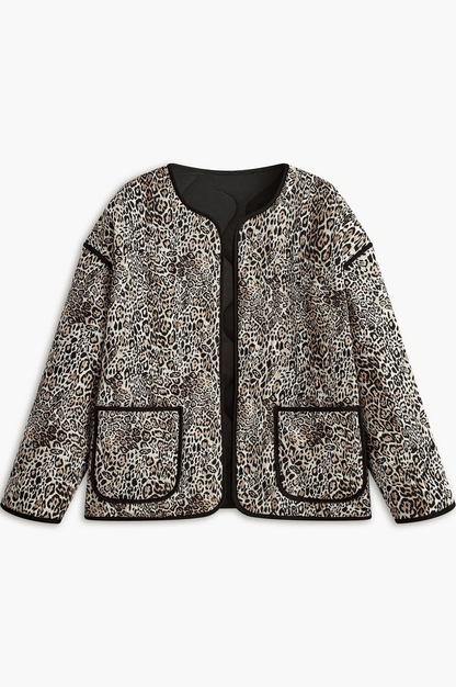 SAPHIRA | LEOPARD PRINT JACKET