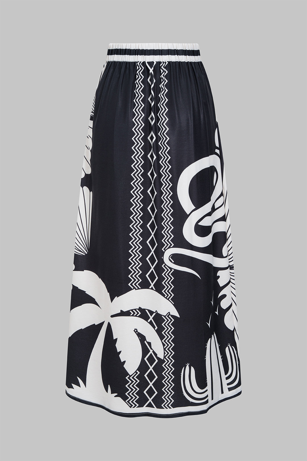 ORIANE | GRAPHIC WRAP SKIRT