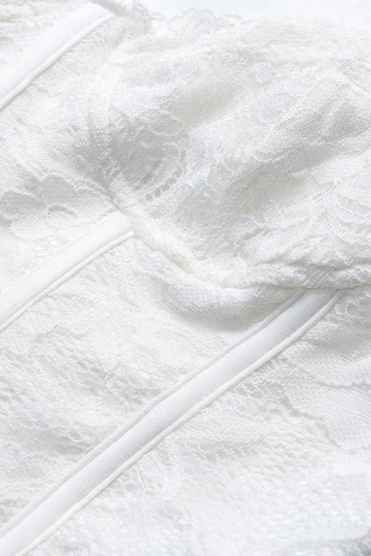 ELIANE | LACE BUSTIER CORSET