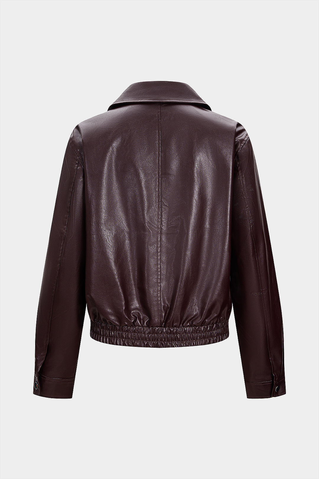 VELORA | CROPPED LEATHER JACKET