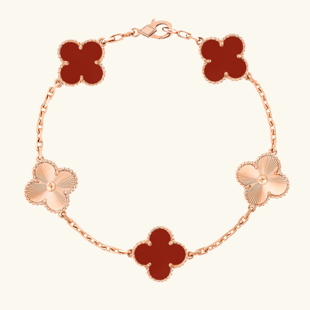 STELLA RED ROSE GOLD BRACELET