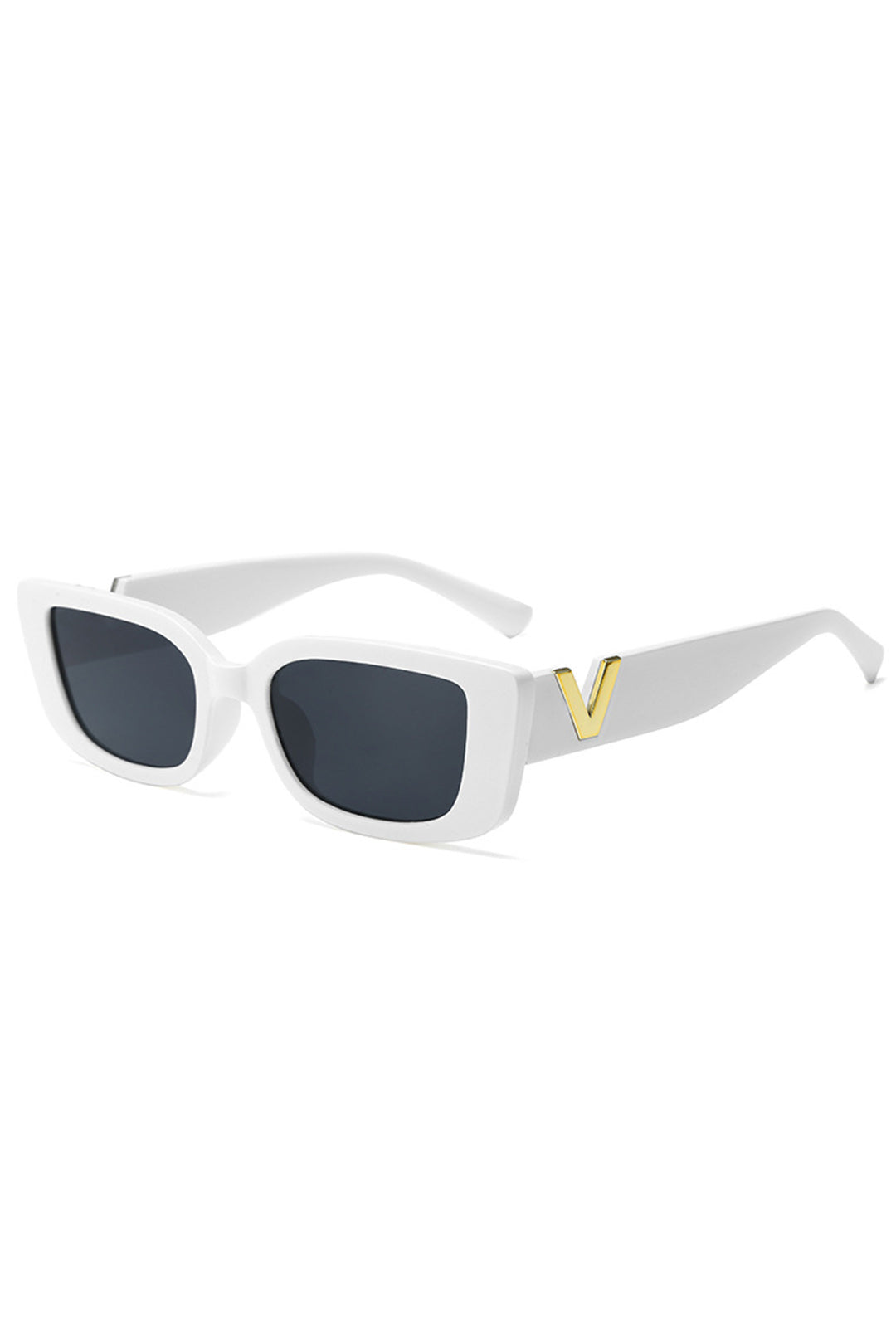 Square Frame Sunglasses WHITE ONE SIZE