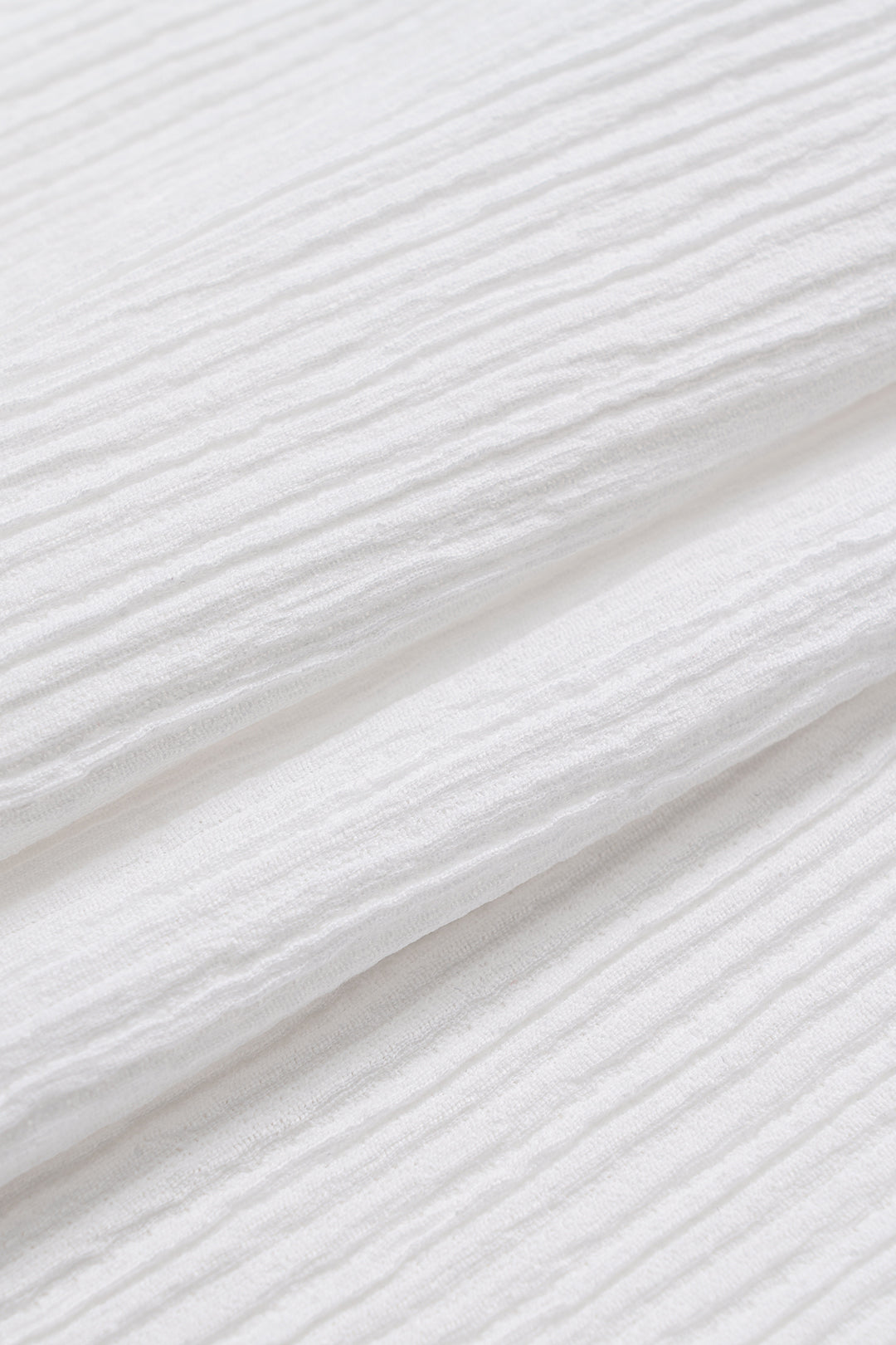 Backless Pearl Chain Halter Neck Sleeveless Tank Top And Skirt Set WHITE