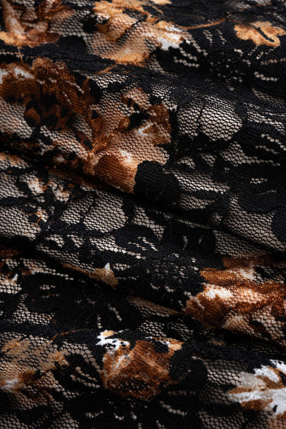 SELVIANNE | FLORAL LACE ELEGANCE DRESS