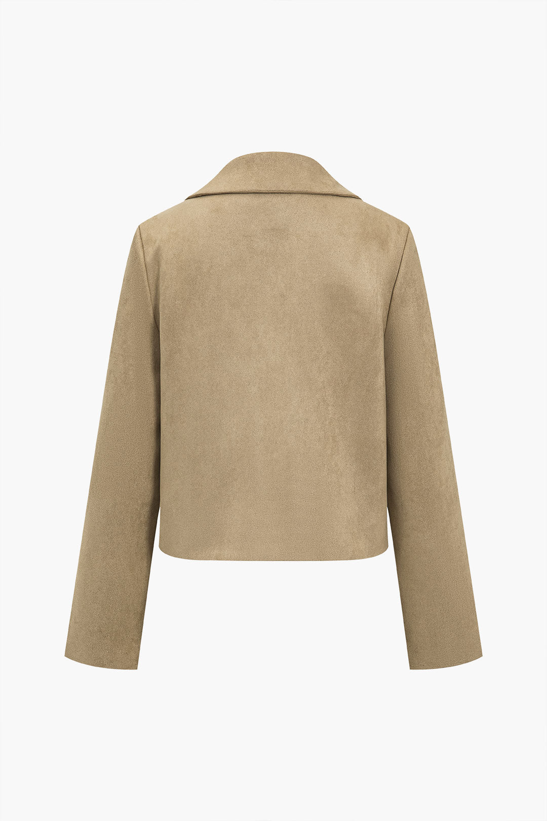 SOLENE | SUEDE CROPPED JACKET