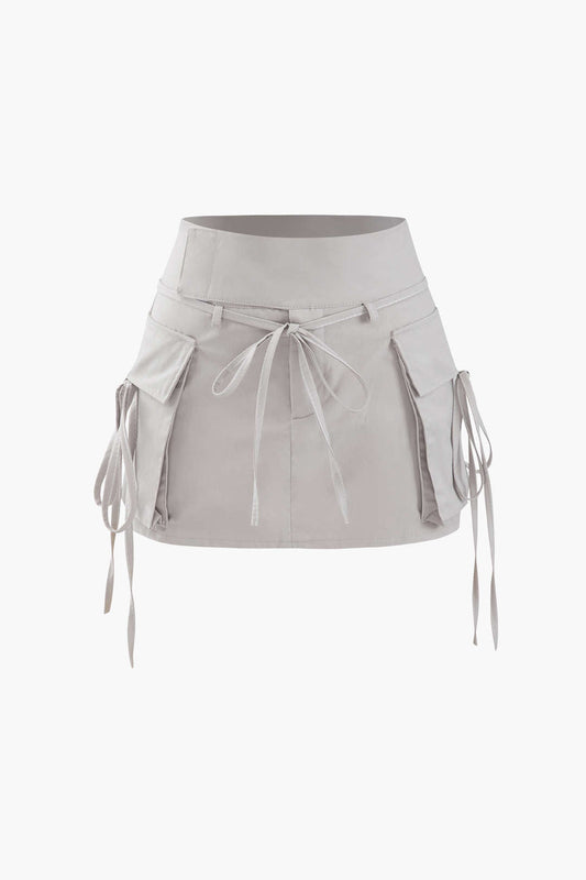 AERO | UTILITY MINI SKIRT
