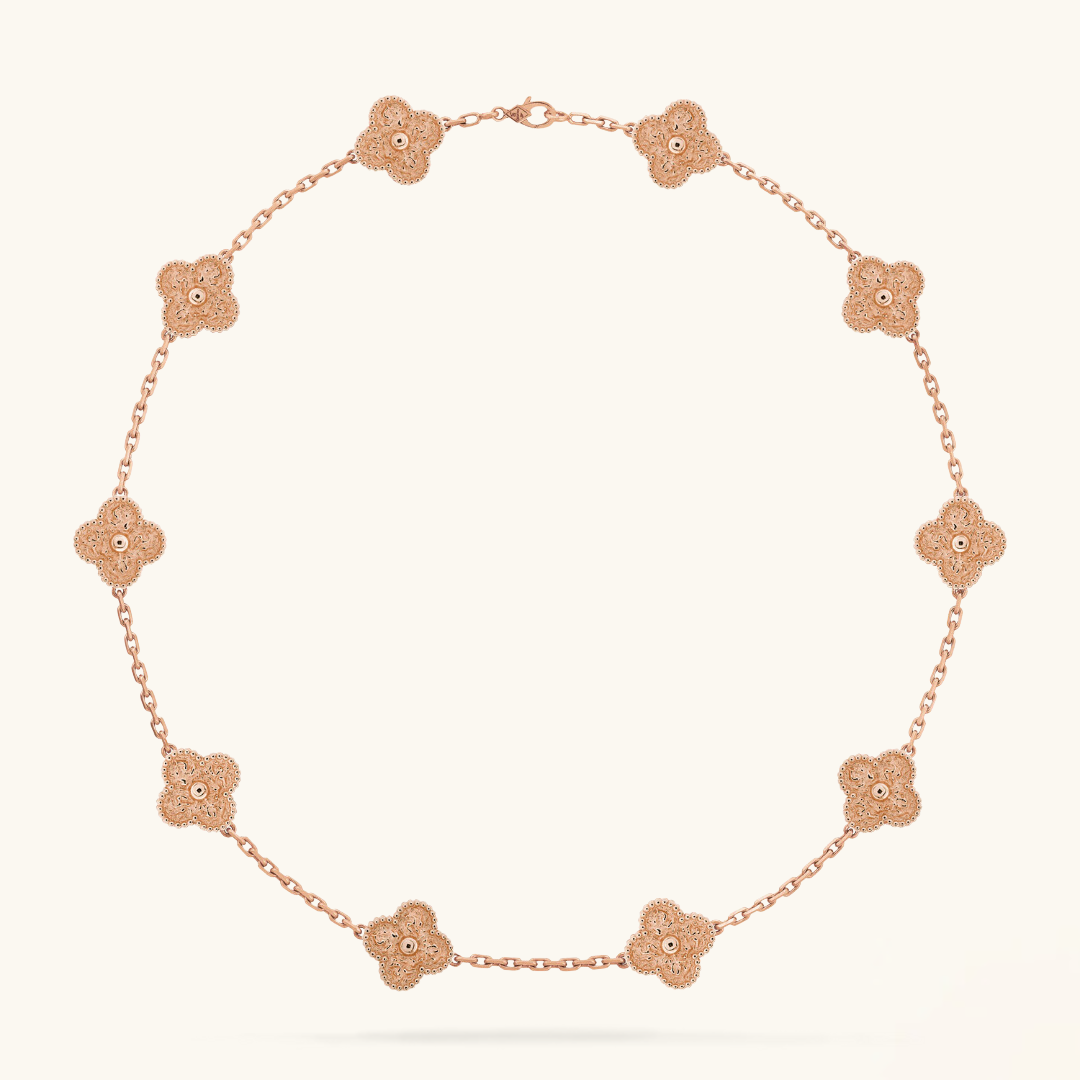 STELLA ROSE CLOVER NECKLACE