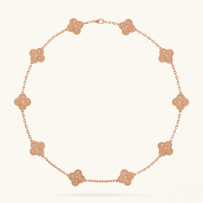STELLA ROSE CLOVER NECKLACE