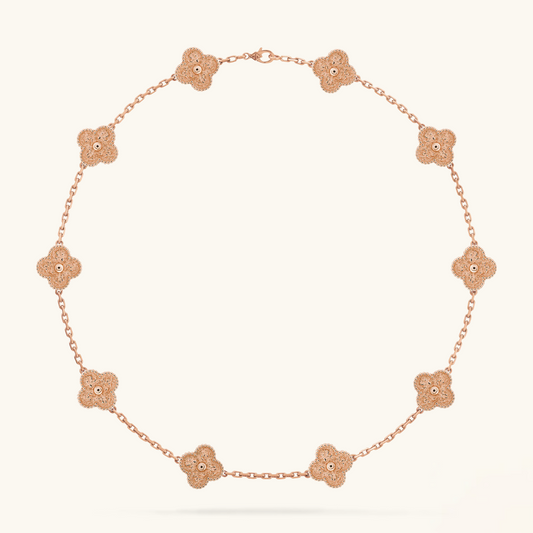 STELLA ROSE CLOVER NECKLACE