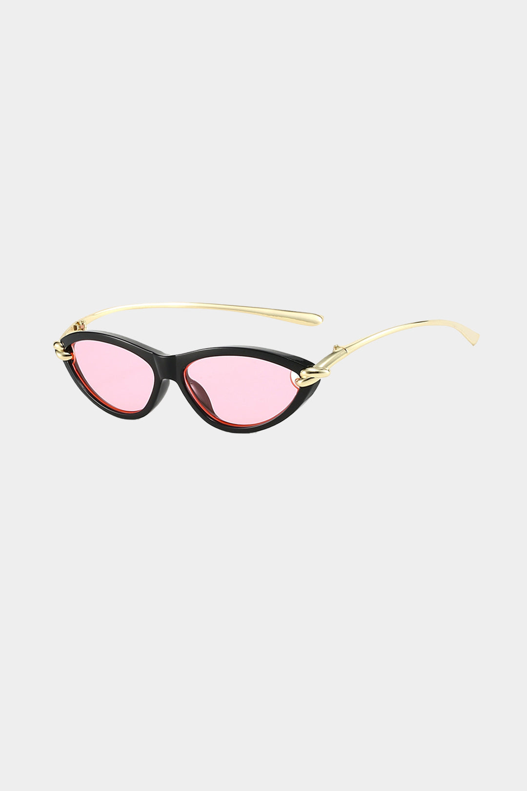LUMIÈRE | CAT EYE SUNGLASSES LIGHT MAUVE ONE SIZE